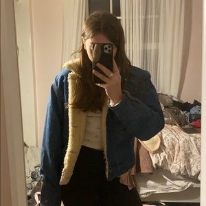 Ralph Lauren Jean jacket coated with Sherpa
